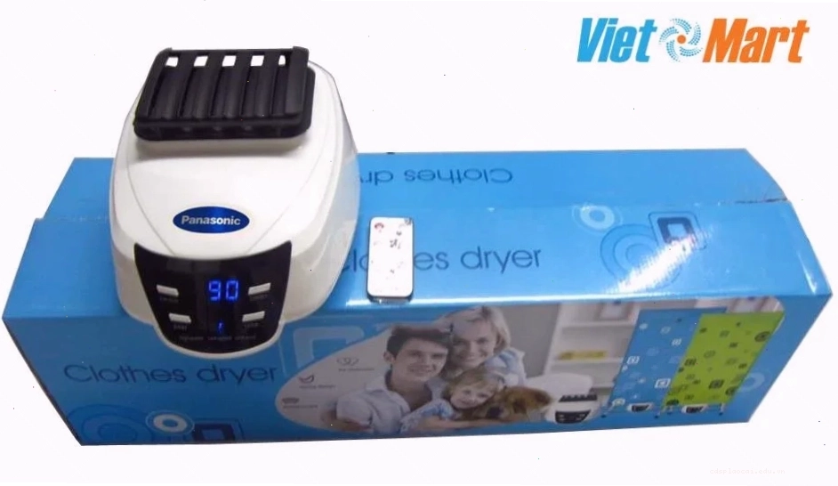 Tủ sấy quần áo Panasonic có điều khiển từ xa