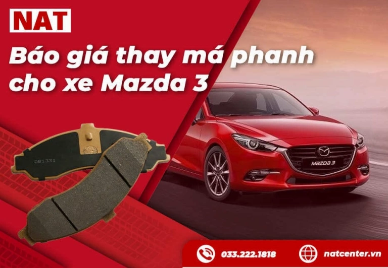 Tư vấn chuyên sâu về má phanh Mazda: Lựa chọn và bảo dưỡng hiệu quả