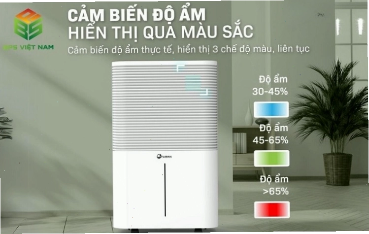 Vai trò của cảm biến độ ẩm trong máy lọc không khí Toshiba