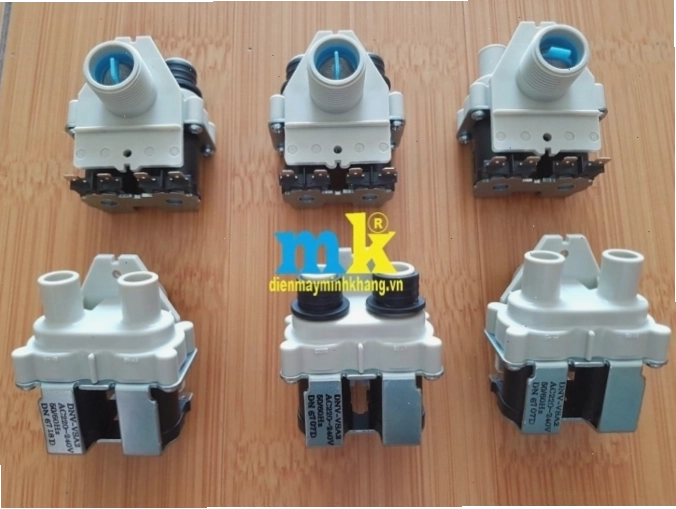 Van cấp nước đôi cho tủ lạnh Sanyo, Aqua, Haier