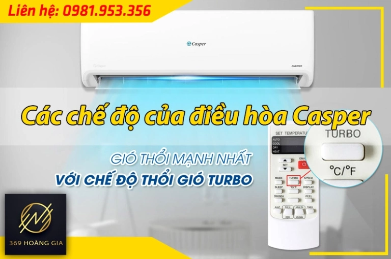 Van đảo chiều điều hòa Casper: Hướng dẫn lựa chọn và địa chỉ mua uy tín