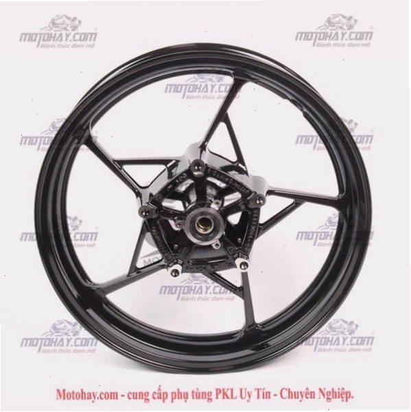 Vành trước Kawasaki Z650 Ninja650 với các nan hoa đặc trưng