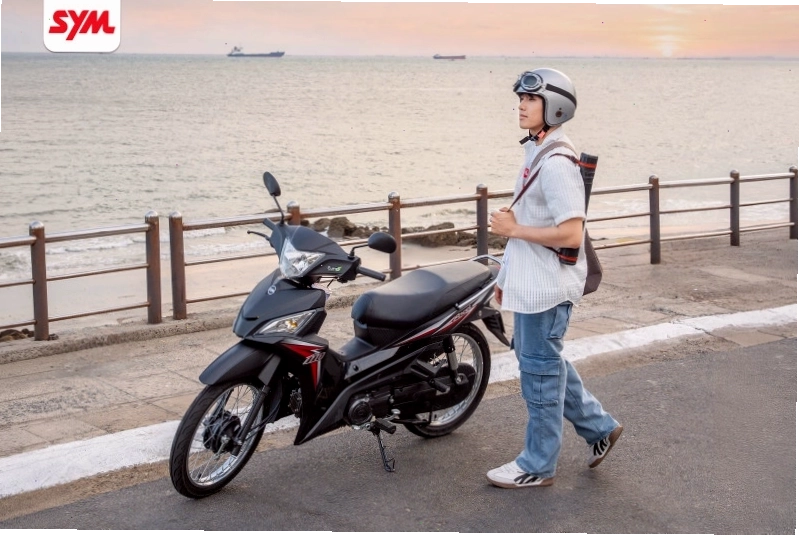 Vành xe Sanyang chính hãng mang lại sự chắc chắn và an toàn