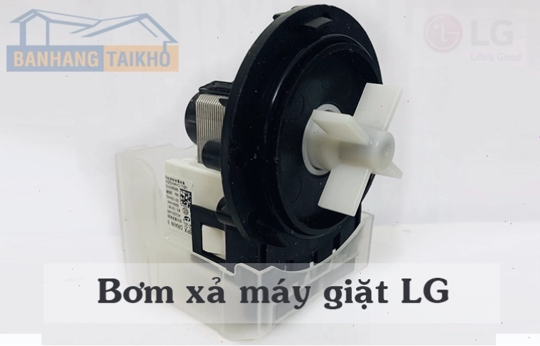 Vệ sinh lưới lọc bơm xả máy giặt LG