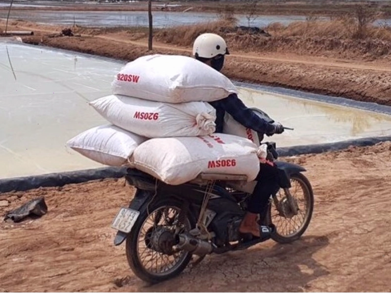 Việc chở quá tải gây hư hỏng phuộc xe VinFast Fadil