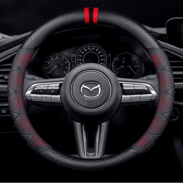 Vô lăng Mazda CX-5 vân Carbon 3D sang trọng