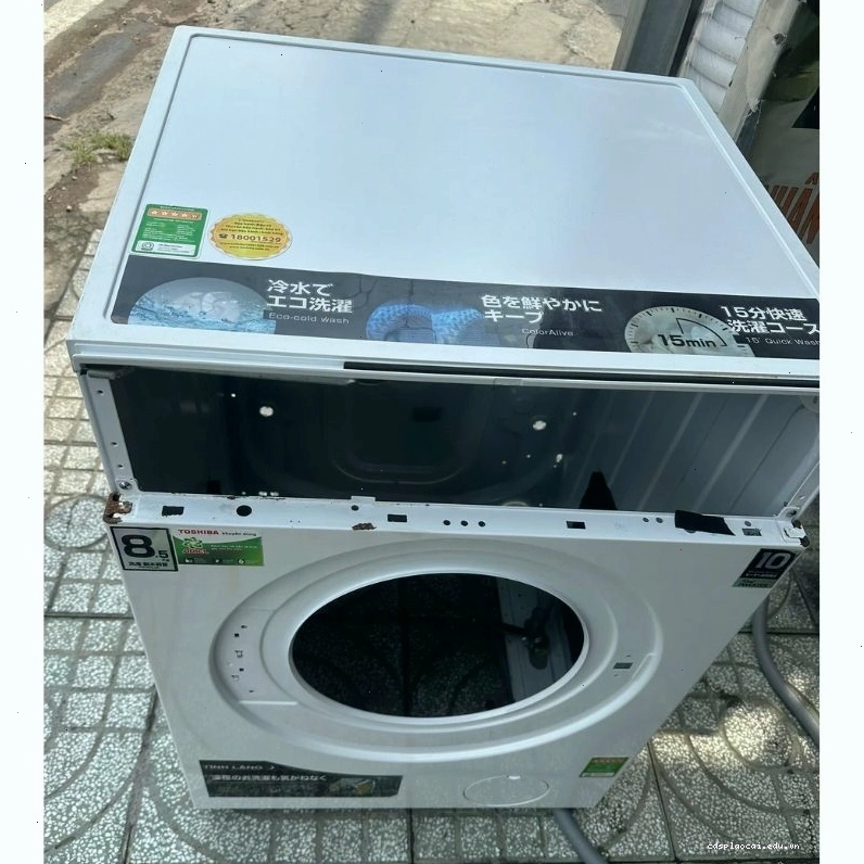 Vỏ thùng máy giặt Toshiba cửa ngang inverter