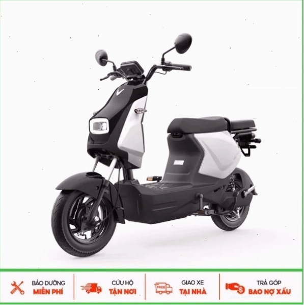 Xe điện VinFast Amio với bàn đạp số