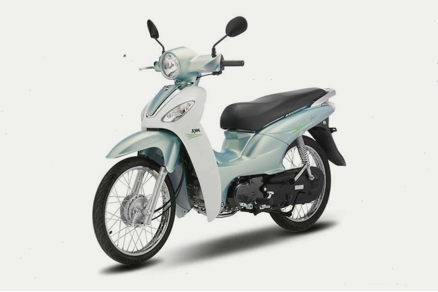Xe máy SYM Angela 50cc Phanh Cơ với thiết kế thanh lịch