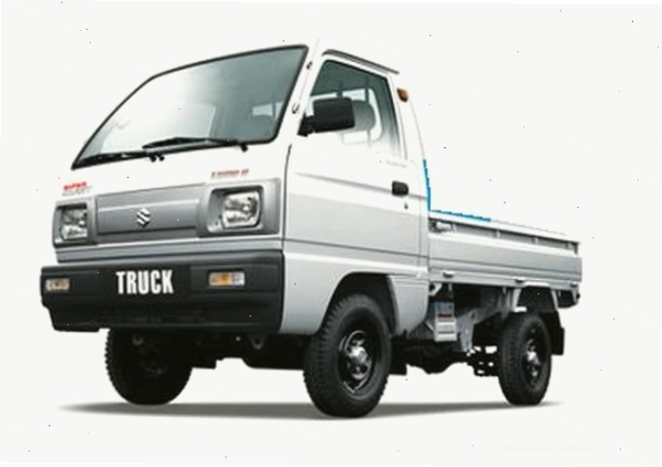 Xe Suzuki Carry Truck với pô xe