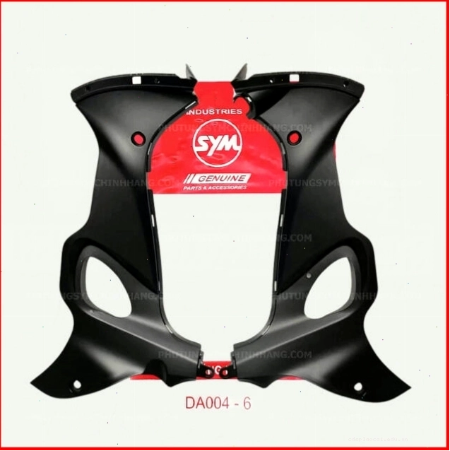 Yếm xe SYM Elegant 50cc màu đen bóng